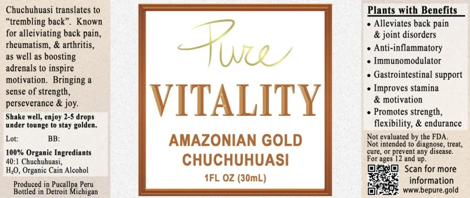 Pure Vitality - Chuchuhuasi Extract